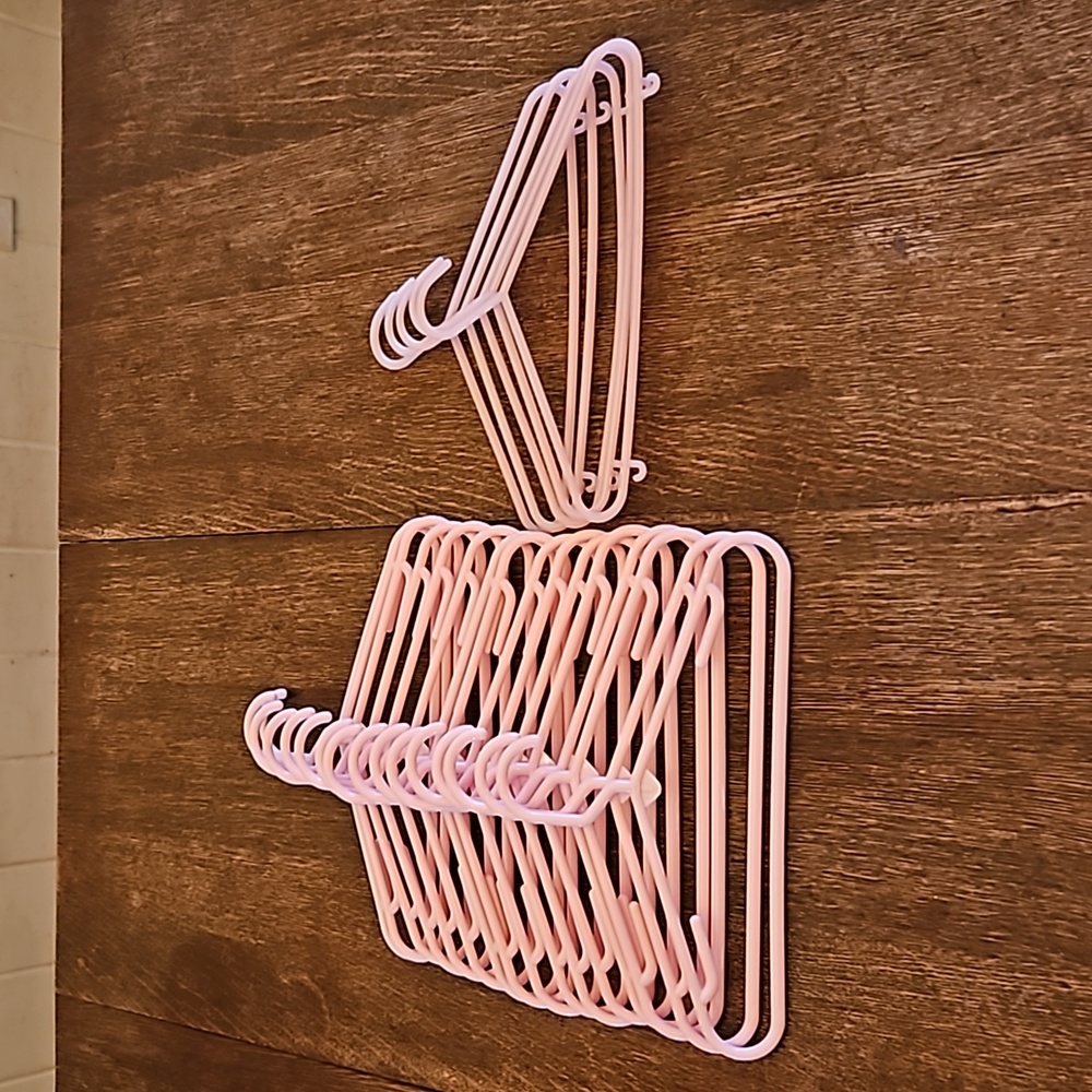 Pink Infant Hangers, 28 Total